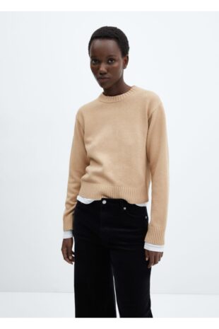 جین سیاه فاق نرمال زنانه مانگو 57067707