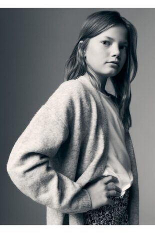 بافت خاکستری دخترانه مانگو 57075988