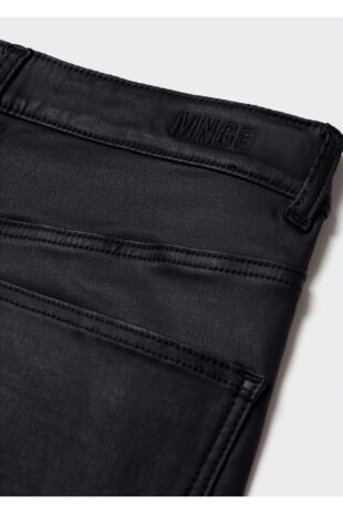 جین سیاه فاق نرمال زنانه مانگو 57003263