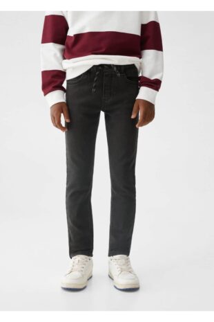 جین سیاه فاق نرمال پسرانه مانگو 57012521