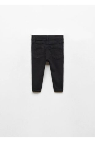 جین سیاه فاق نرمال دخترانه مانگو 57022879