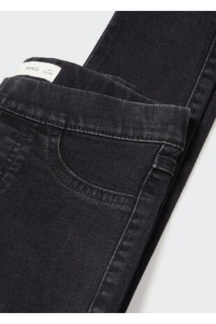 جین سیاه فاق نرمال دخترانه مانگو 57012883