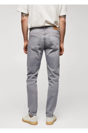 جین لاجورد فاق نرمال مردانه مانگو 57040687