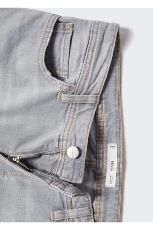 جین لاجورد فاق نرمال مردانه مانگو 57040687