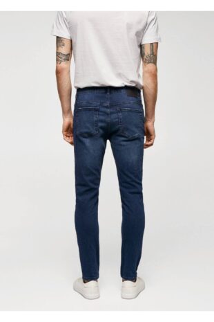 جین لاجورد فاق نرمال مردانه مانگو 57010708