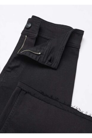 جین سیاه فاق نرمال زنانه مانگو 57012882