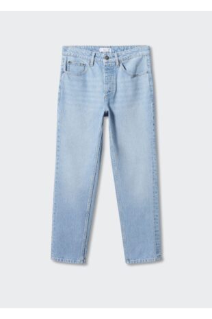 جین آبی فاق نرمال مردانه مانگو 47093255