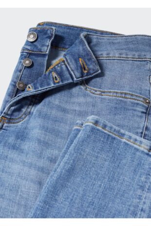 جین آبی فاق نرمال مردانه مانگو 47093261