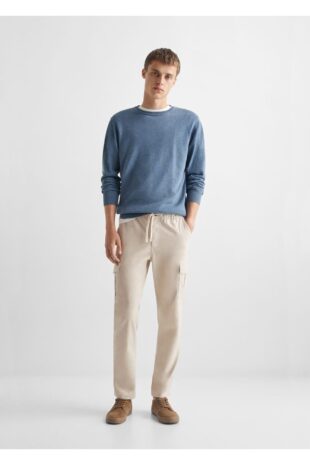 ژاکت آبی مردانه مانگو 57074017