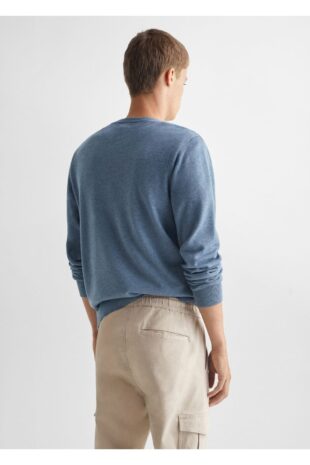 ژاکت آبی مردانه مانگو 57074017