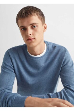 ژاکت آبی مردانه مانگو 57074017