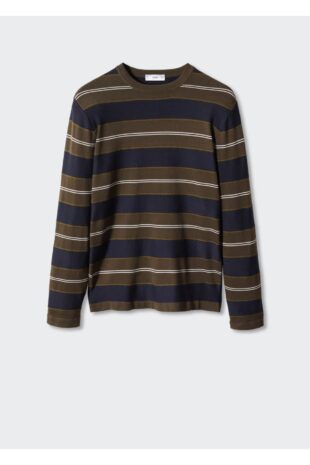 بافت سبز مردانه مانگو 57004403