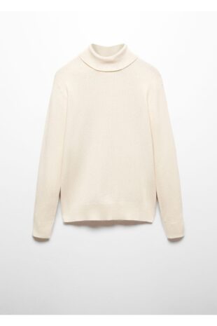 بافت سفید مردانه مانگو 57025959