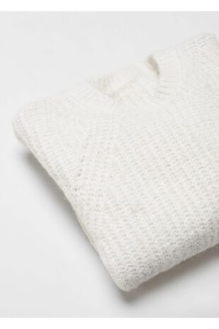 بافت خاکستری زنانه مانگو 57009096