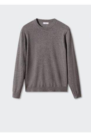 بافت خاکستری مردانه مانگو 57005962