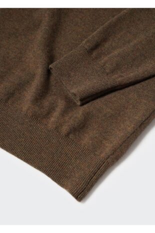 بافت خاکی مردانه مانگو 57005962