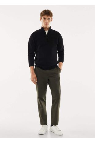 بافت سیاه مردانه مانگو 57044762