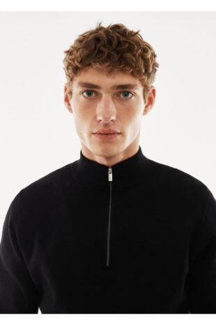 بافت سیاه مردانه مانگو 57044762