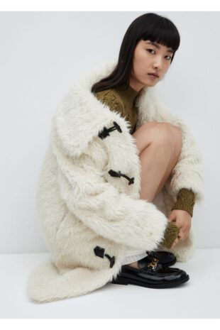 بافت خاکی زنانه مانگو 57007742