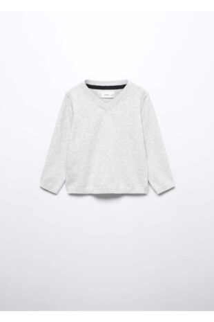 بافت خاکستری پسرانه مانگو 57053798