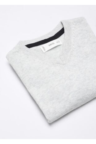 بافت خاکستری پسرانه مانگو 57053798