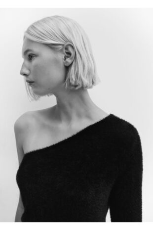 بافت سیاه زنانه مانگو 57007737