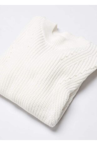 بافت سفید دخترانه مانگو 57033265