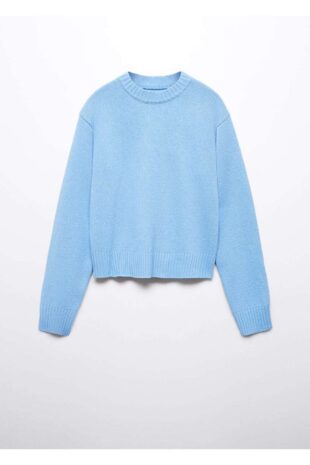 بافت آبی زنانه مانگو 57007739