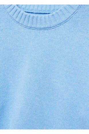 بافت آبی زنانه مانگو 57007739