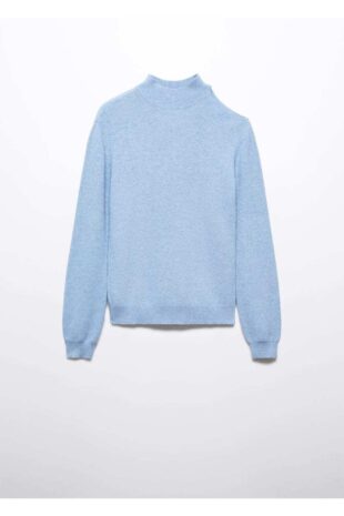 بافت آبی زنانه مانگو 57024781