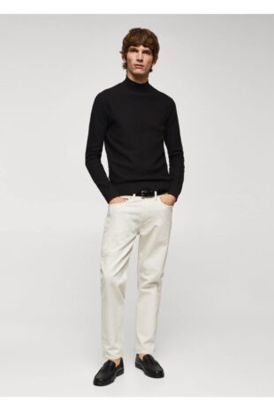 بافت سیاه مردانه مانگو 57005964