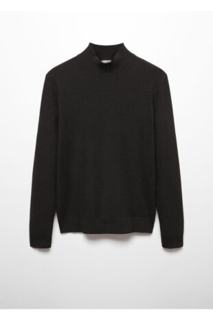 بافت سیاه مردانه مانگو 57005964