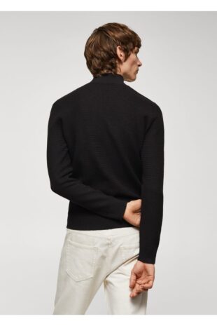 بافت سیاه مردانه مانگو 57005964