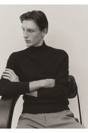 بافت سیاه مردانه مانگو 57005964