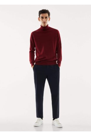 بافت قرمز مردانه مانگو 57004764