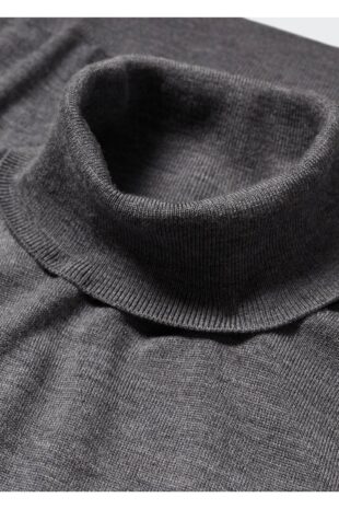 بافت خاکستری مردانه مانگو 57004764