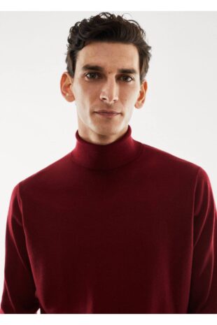 بافت قرمز مردانه مانگو 57004764