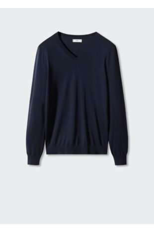 بافت لاجورد مردانه مانگو 57004767