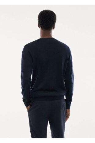 بافت لاجورد مردانه مانگو 57004767