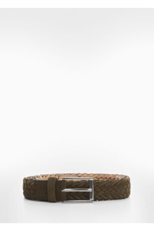 کمربند خاکی مردانه مانگو 57010650