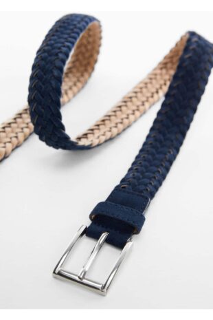 کمربند لاجورد مردانه مانگو 57010650