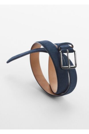 کمربند لاجورد مردانه مانگو 57010663