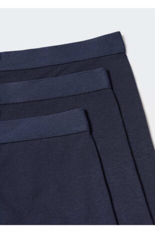 ست پیژامه لاجورد فاق نرمال ندارد مردانه مانگو 57000855