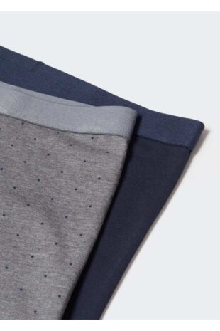 باکسر لاجورد فاق نرمال مردانه مانگو 57000861