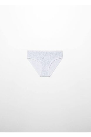 شلوارک آبی فاق نرمال دخترانه مانگو 57021503