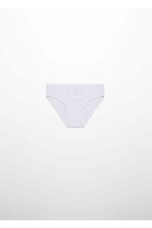 شلوارک آبی فاق نرمال دخترانه مانگو 57021503