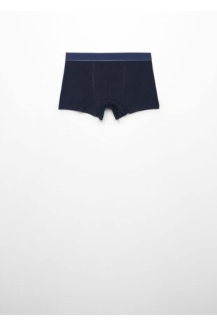 باکسر آبی فاق نرمال پسرانه مانگو 57067901