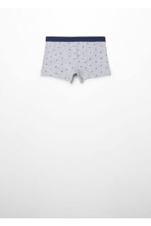 باکسر آبی فاق نرمال پسرانه مانگو 57067901