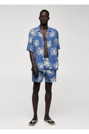 مایو لاجورد مردانه مانگو 57010788