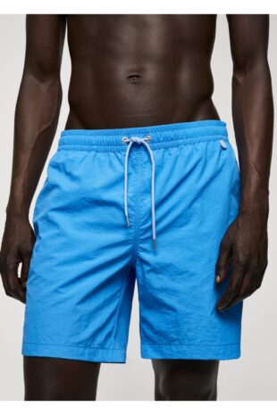 شورت شنا آبی مردانه مانگو 57010789